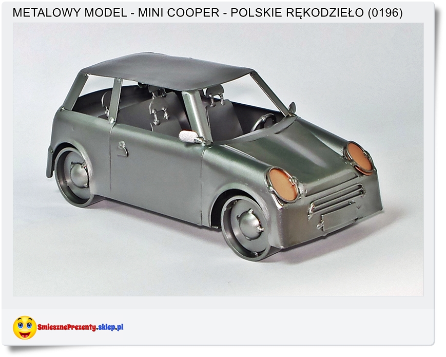 Mini Cooper metalowy model